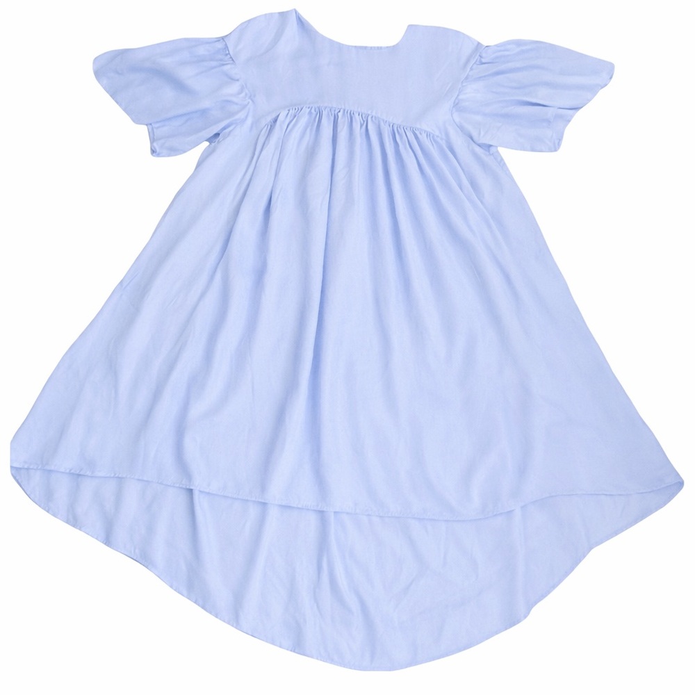 Nap Babydoll Bohemian Dress Ice Blue Forget-Me-Not - Like New - OS